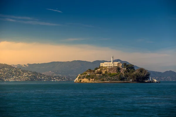 San Francisco 'daki Alcatraz Adası — Stok fotoğraf