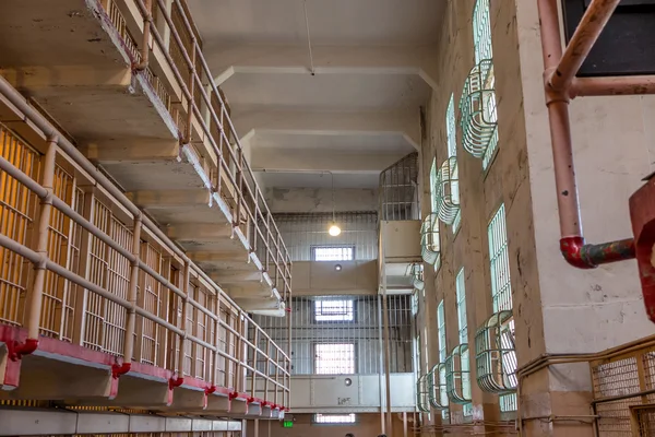 Innerhalb von alcatraz — Stockfoto