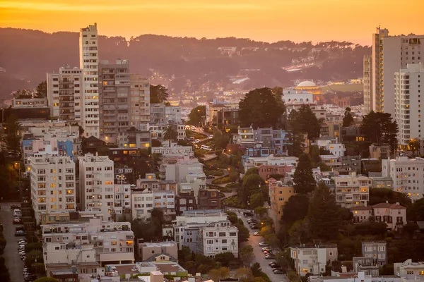 Vista de San Francisco desde la Torre Coit — Foto de Stock