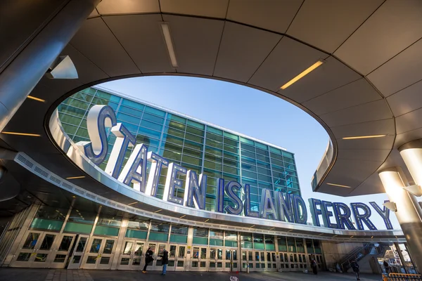 Staten Island Ferry building — Stock fotografie