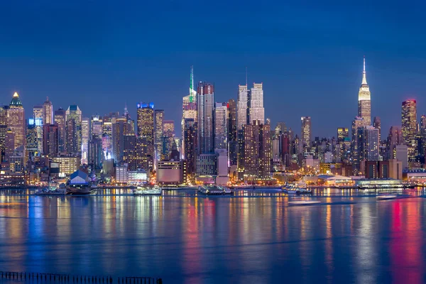 Ciudad de Nueva York skyline — Foto de Stock