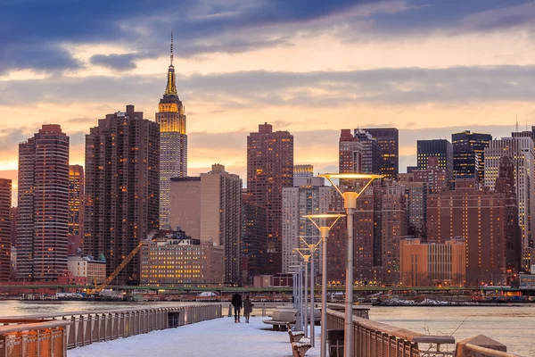 New York City skyline — Stock Photo, Image