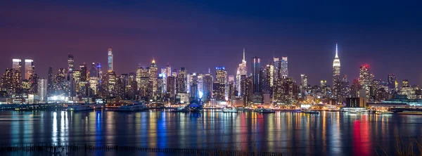 Ciudad de Nueva York skyline — Foto de Stock