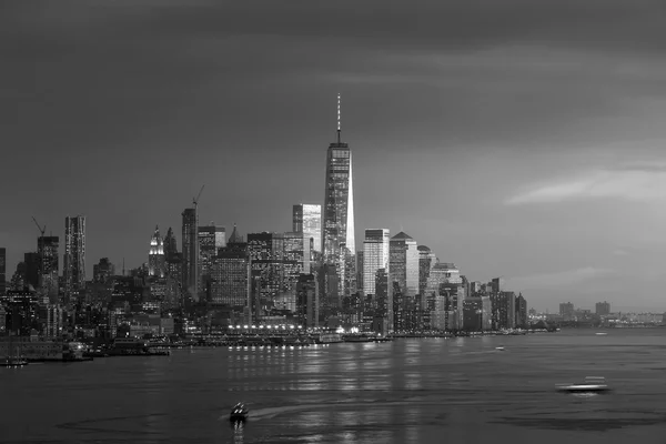 New York City with skyscrapers — Stock Photo, Image