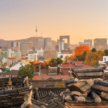 Bukchon Hanok tarihi bölgesi