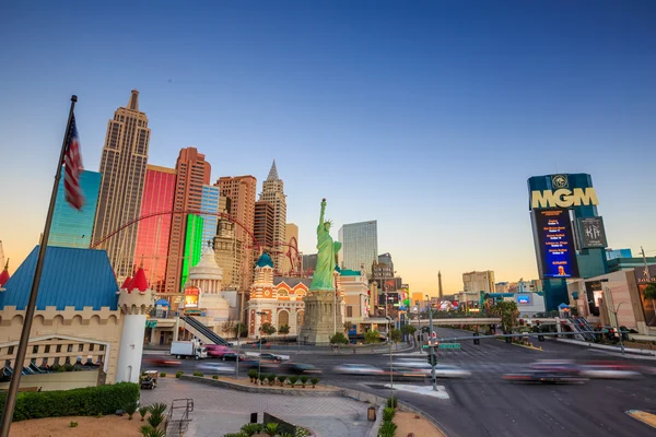 Vista del Strip en Las Vegas . —  Fotos de Stock