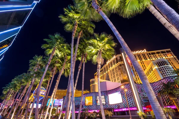 Vista da Strip em Las Vegas . — Fotografia de Stock