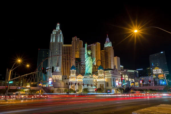 Vista del Strip en Las Vegas . —  Fotos de Stock