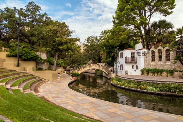 River Walk in San Antonio, Texas — Stockfoto