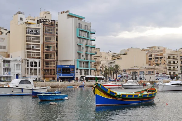 Malta Baia di Spinola — Foto Stock