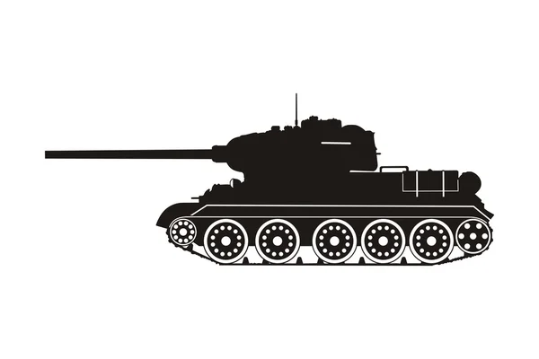 탱크 t-34 — 스톡 벡터