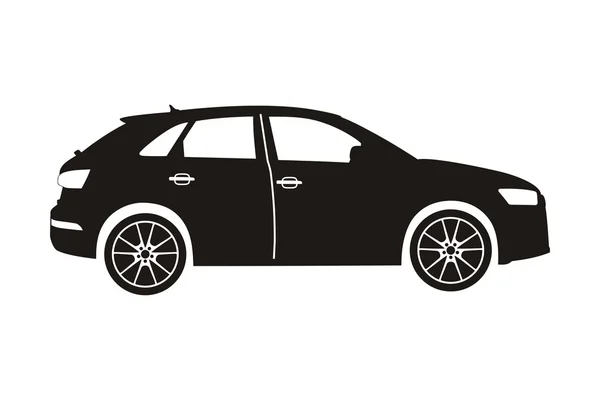 Ikone des Crossover-Autos — Stockvektor