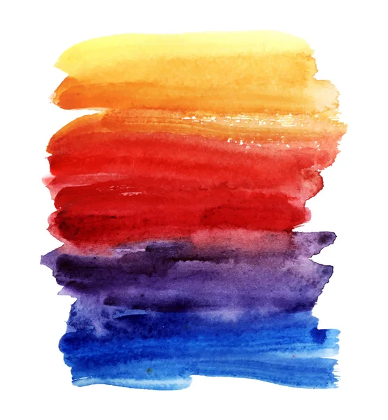 色とりどりの水彩画の背景 — ストックベクタ