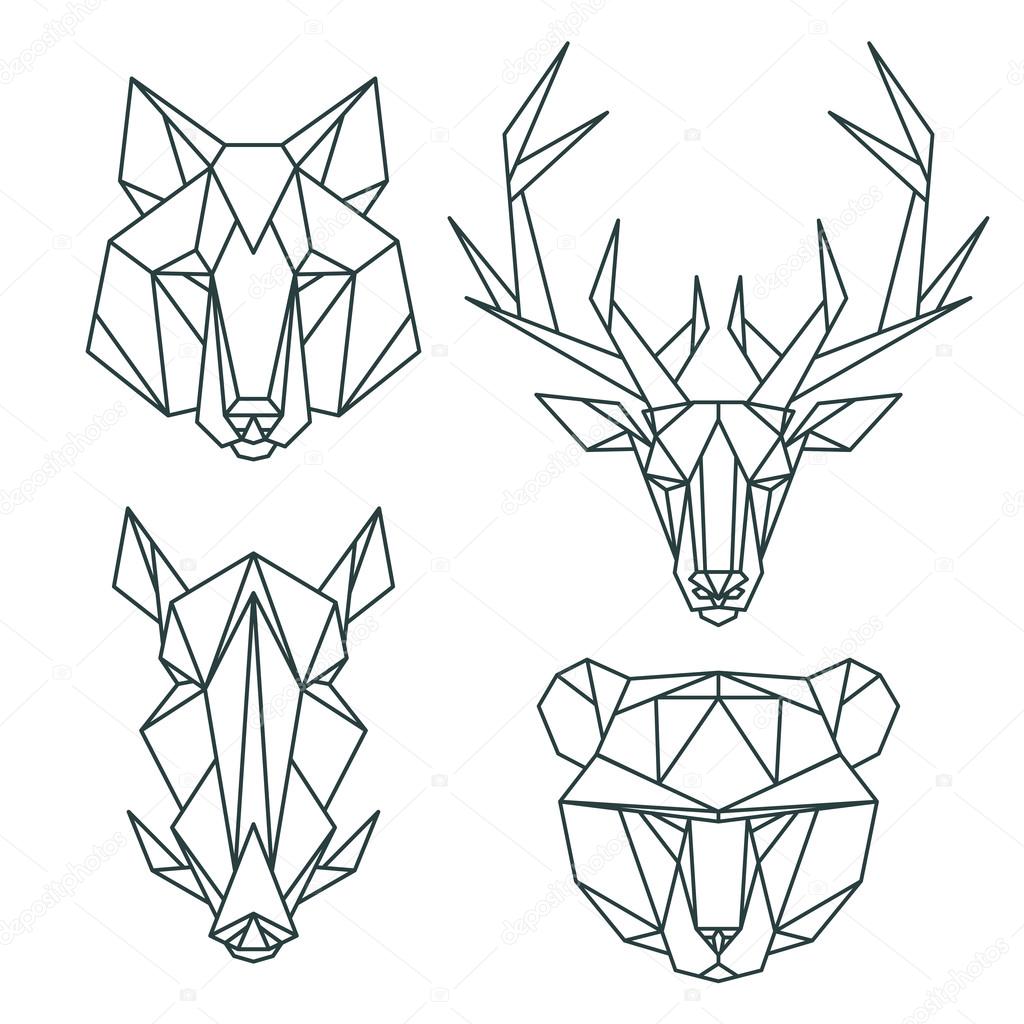 Animal icon set.