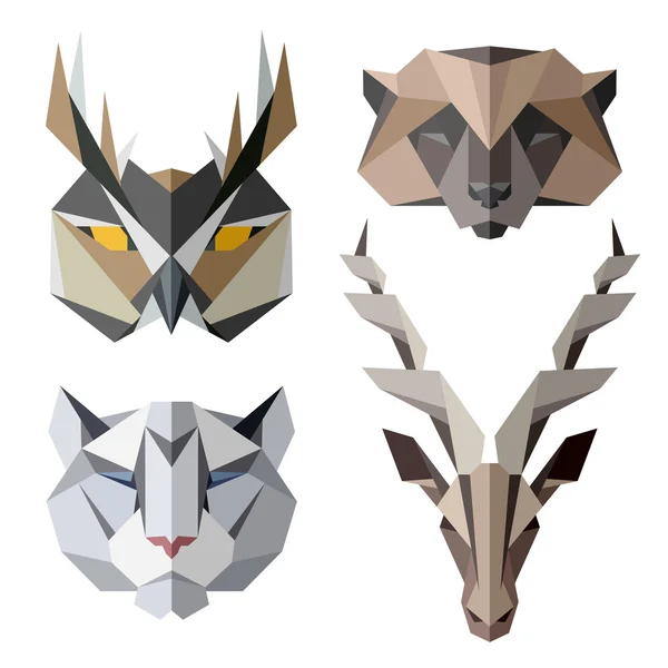 Afrika hayvanları kutsal kişilerin resmi