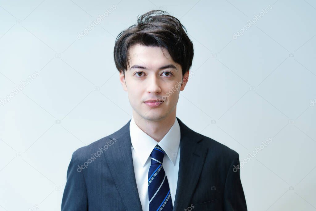 Portrait of asian young businessman