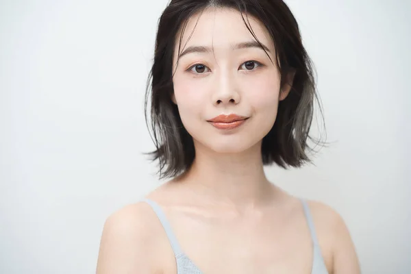 일본젊은 여자의 아름다운 — 스톡 사진
