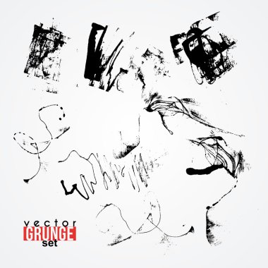 Pis, kirli lekeli tırmalamak dokular kümesi.