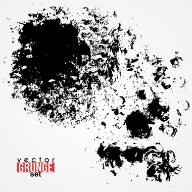 Pis, kirli lekeli tırmalamak dokular kümesi.