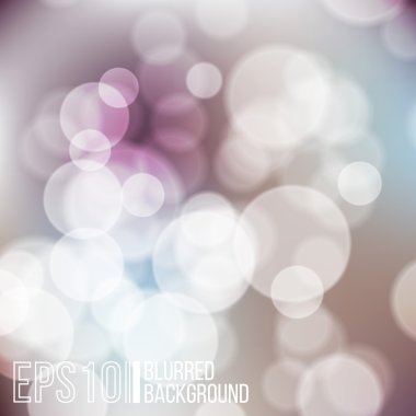 bokeh etkisi ile parlak vektör arka plan.