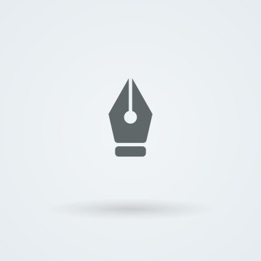 vektör kalem simgesi.