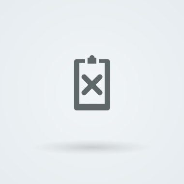 Kağıt kurulu vektör simgesi.