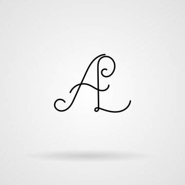 Orante Art Nouveau tarzında yazılı mektup kaplı. Kaligrafi imza.