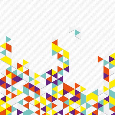 Farklı renk kaotik öğelerin dijital arka plan