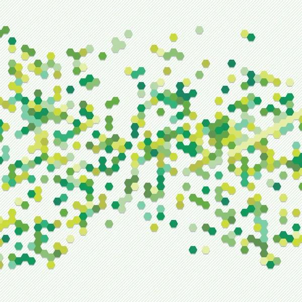 Fondo digital de diferentes elementos caóticos de color —  Fotos de Stock