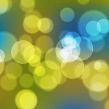 Bokeh etkisi ile parlak arka plan.