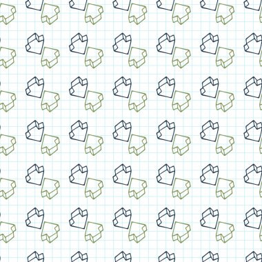 Oklar surround benzeri imleçler seamless modeli