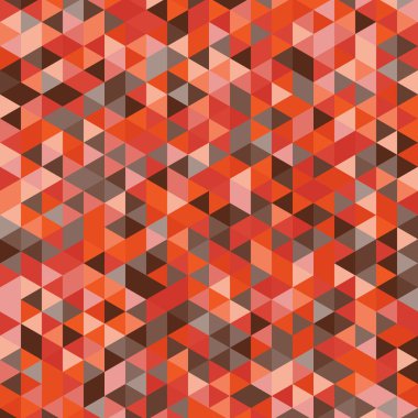 Arka plan farklı renk üçgen