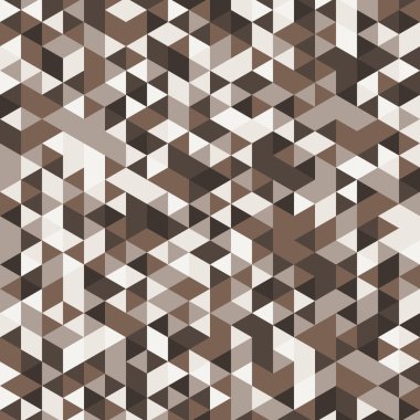 Arka plan farklı renk üçgen