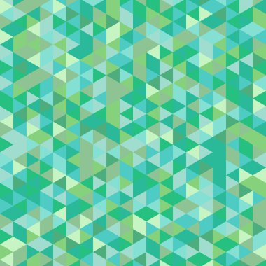 Arka plan farklı renk üçgen