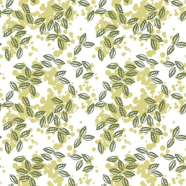 Sonbahar yapraklarının kusursuz deseni