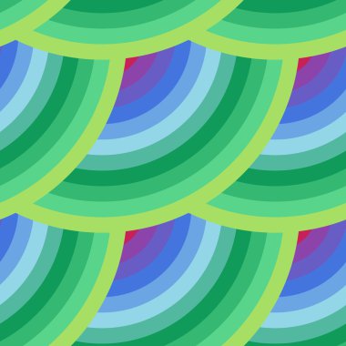 Gökkuşağının tüm renkleri'ndaki öğelerin Dikişsiz soyut desen