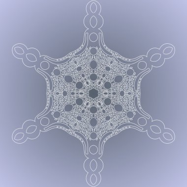 Background with the image of a neuron