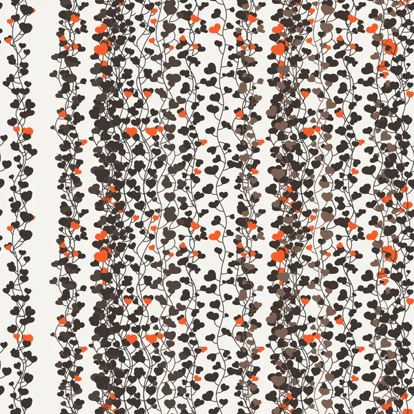 Eğri Vines sorunsuz çiçek desenli