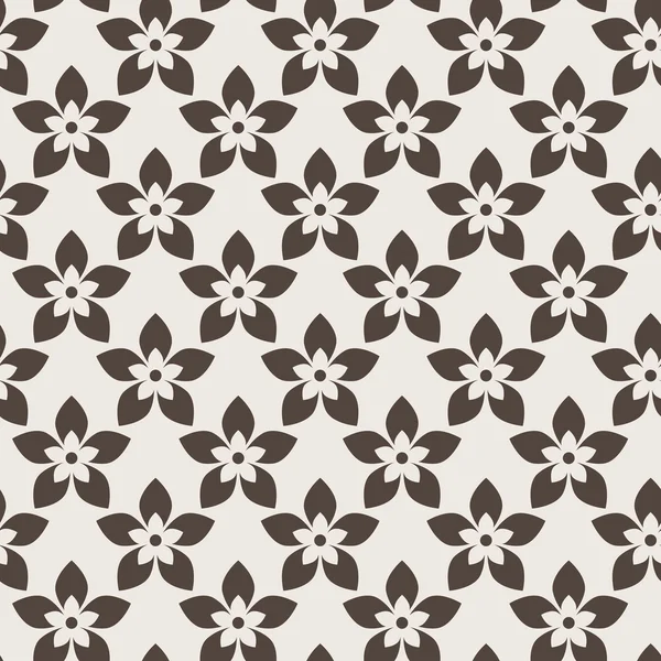 Seamless abstract floral pattern of flowers — Stockfoto