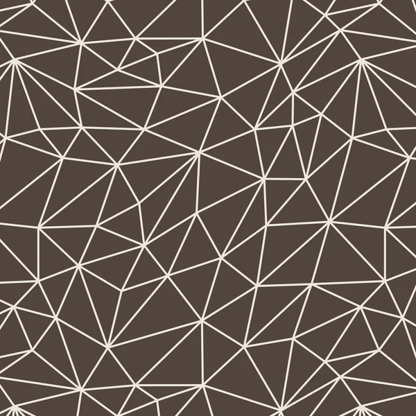 Naadloze patroon van veelhoekige lijnen in een netwerk — Stockfoto