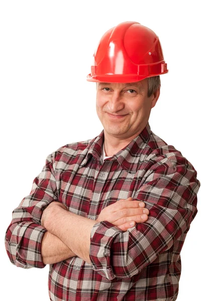 Male construction worker — Stock Photo, Image