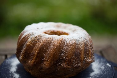 pişmiş mermer kek kendisi