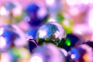 Noel için Bokeh, Yeni Yıl Arifesi, parlak renkli bir geçmiş.