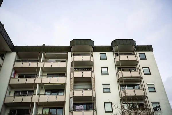 Appartementengebouwen Flatgebouwen Duitsland — Stockfoto