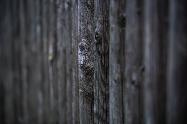 Wooden Fence Picket Fence Close — Stock Photo, Image