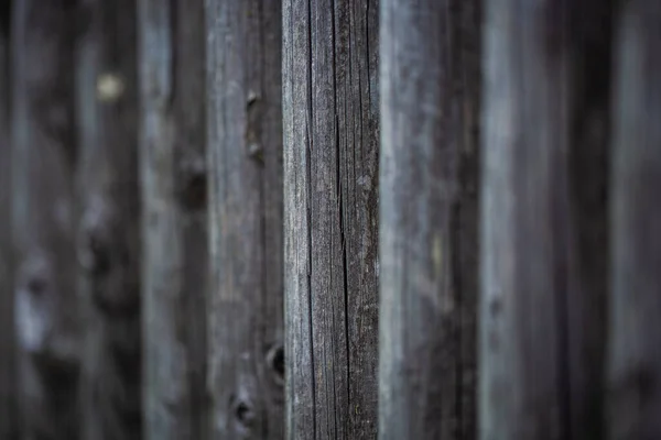 Recinzione Legno Staccionata Primo Piano — Foto Stock