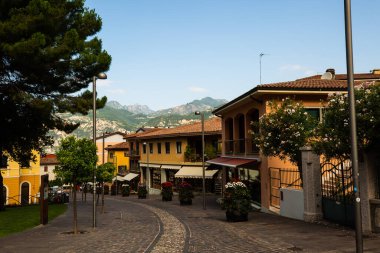 Garda Gölü 'ndeki Malcesine Kasabası