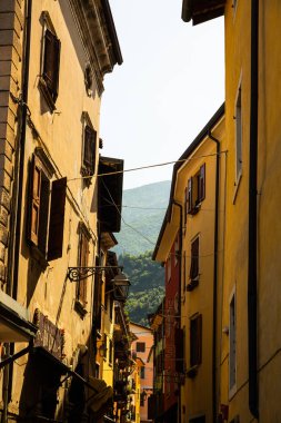 Garda Gölü 'ndeki Malcesine Kasabası