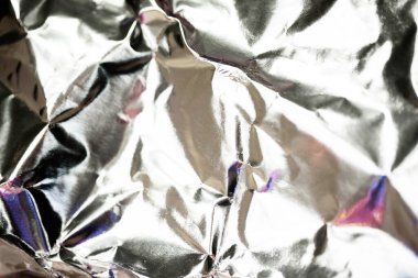 Işıklı ve parıltılı gümüş arkaplan