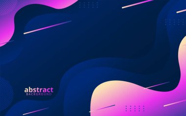 Geometrik arkaplan parlak renkler ve dinamik şekil bileşimleri